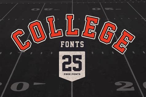 collegiate font download.